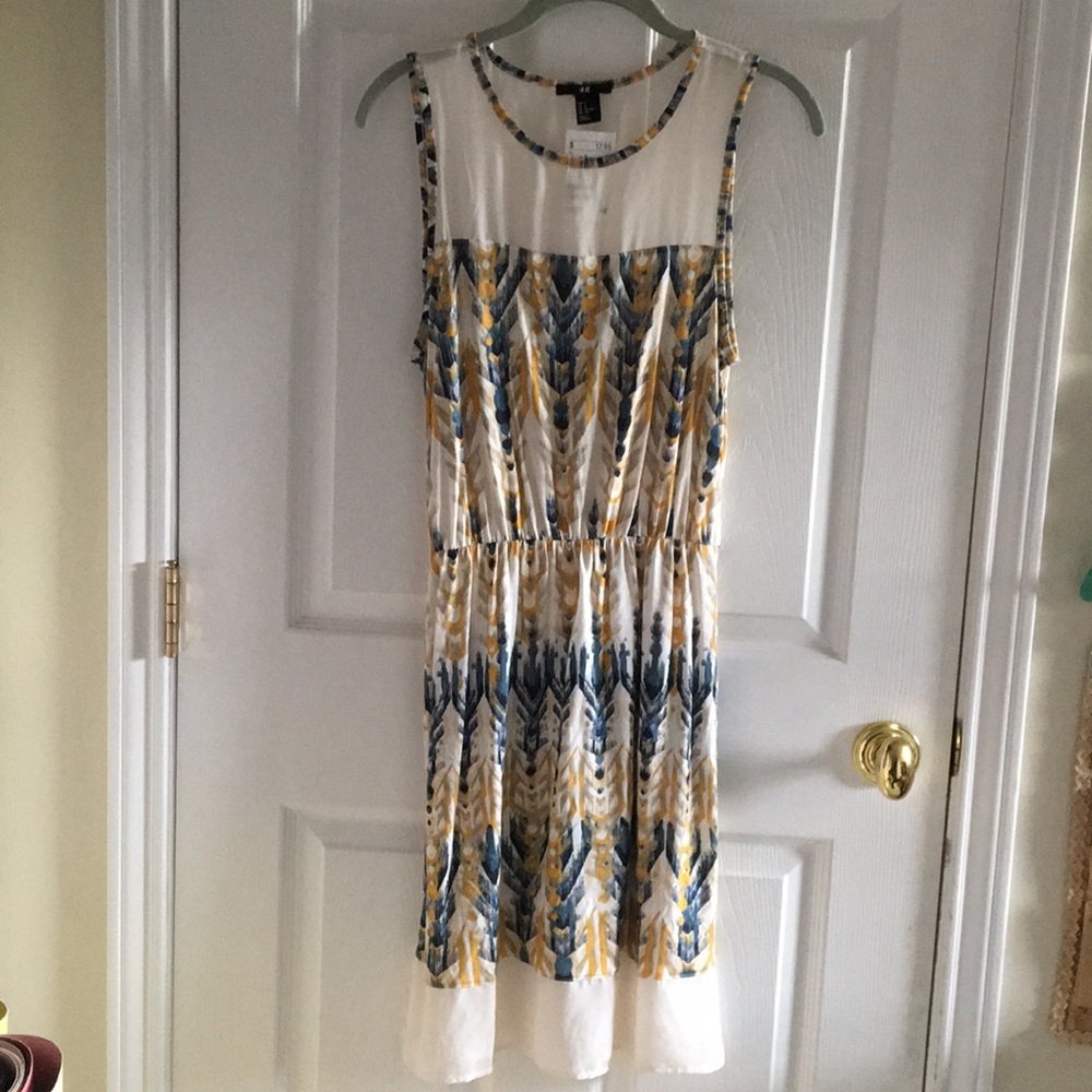 New H&M Print Dress